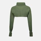 Maglieria Maglione Crop Assina Iro Cachi Femme