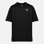 Immagine della T-shirt T-boggy nera del marchio Diesel per Uomo - Stagione Primavera-Estate 2026 - Vista Frontale