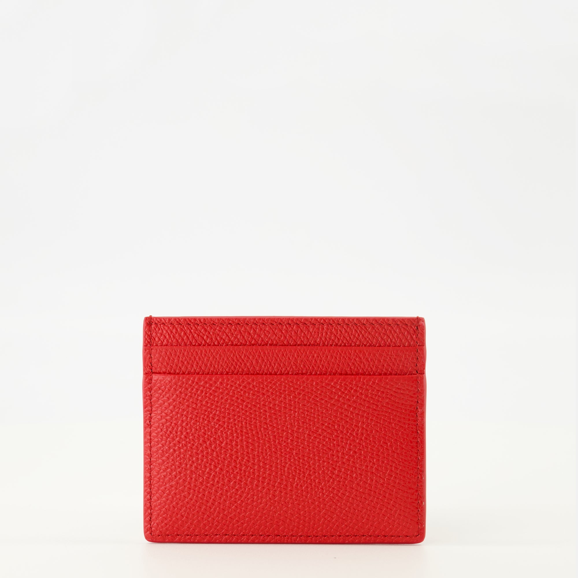 Petite maroquinerie VLogo カードホルダー レッドレザー Valentino Garavani Rouge Femme