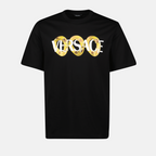 T-shirt T-shirt Maxi Chain Versace Nero Homme