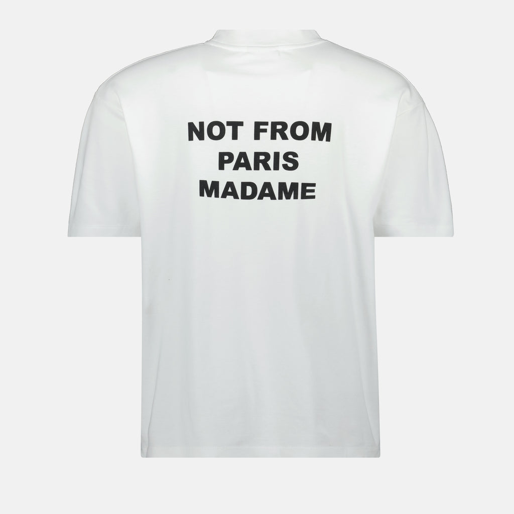 T-shirts T-shirt slogan Drole De Monsieur Blanc Homme
