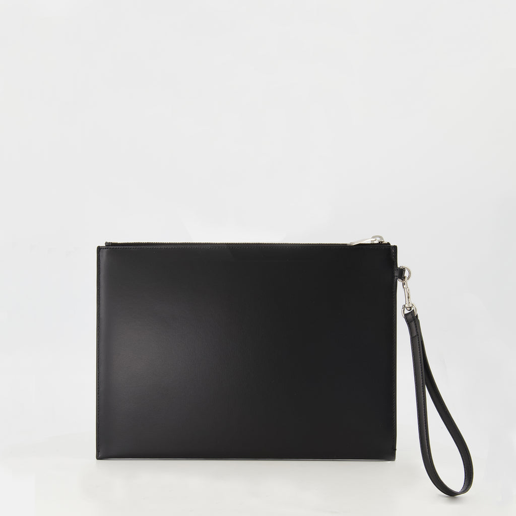 Bolsas pequenas Pochete de Couro Saint Laurent Preto Homme