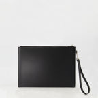 Bolsas pequenas Pochete de Couro Saint Laurent Preto Homme