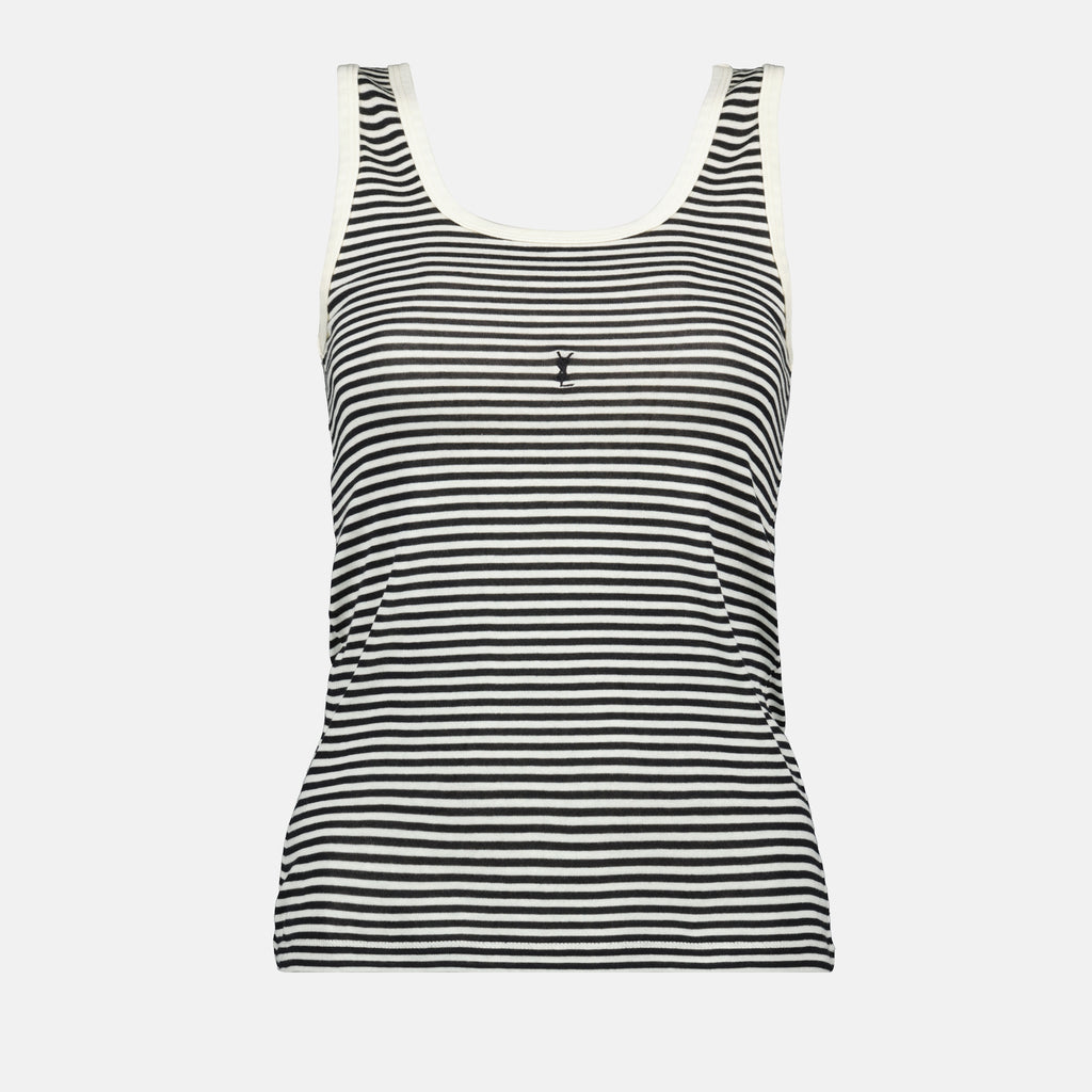 Tops Débardeur Cassandre Saint Laurent Noir Femme