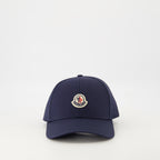 Hüte, caps und beanies Logo-Cap Moncler Dunkelblau Homme