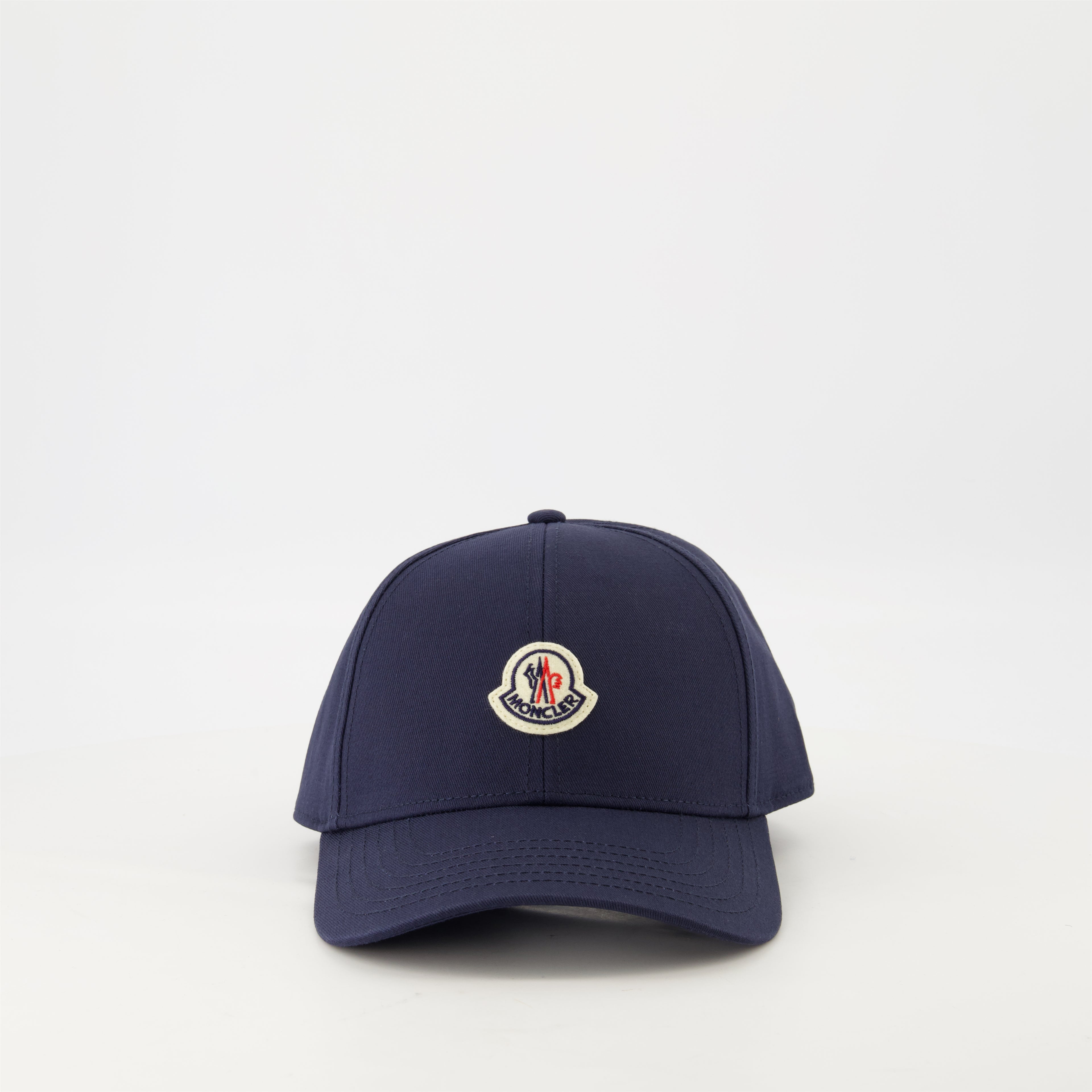 Hats, caps and beanies Logo Cap Moncler Dark blue Homme