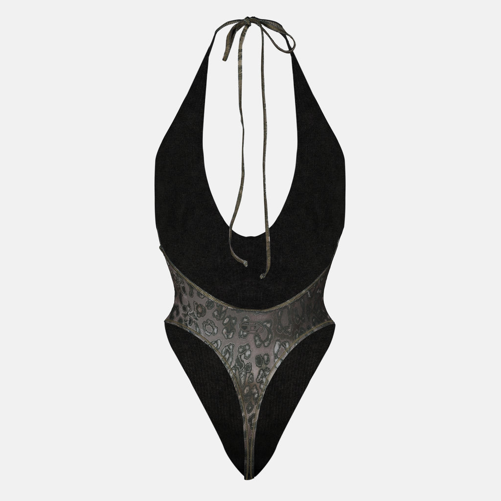 Immagine del costume da bagno Audrey a stampa leopardata del marchio Diesel per donna - Stagione Primavera-Estate 2026 - Vista Posteriore