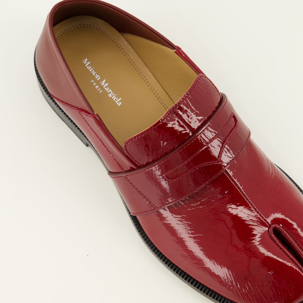 Mocassins Mocassins Tabi rouge Mm6 Rouge Femme