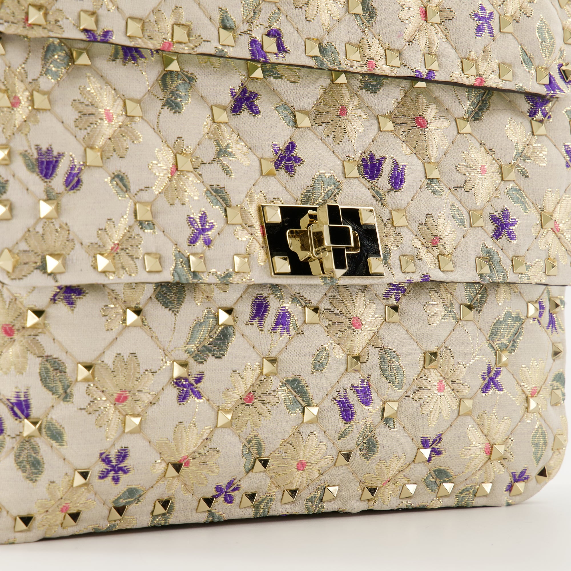 Sacs à main et épaule Sac Rockstud Spike moyen Valentino Garavani Multicolore Femme