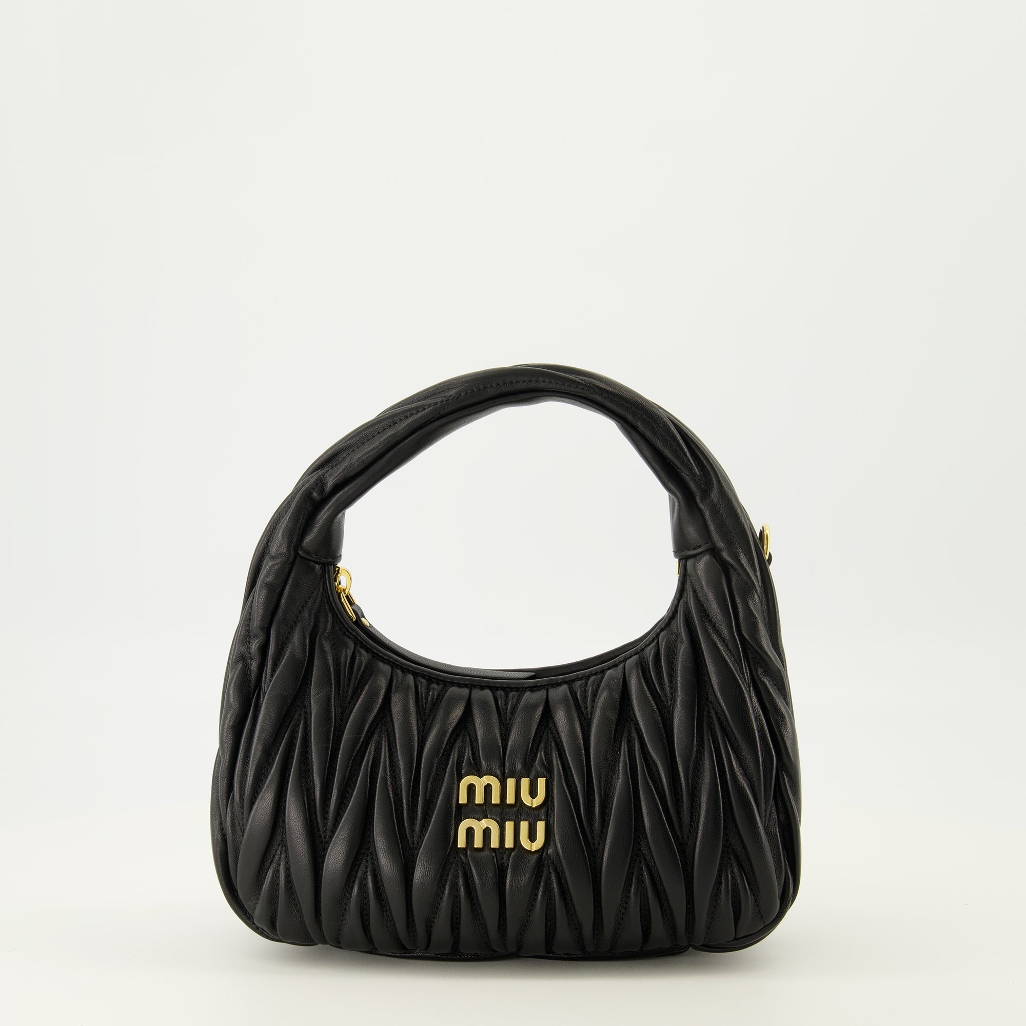Bild der Miu Miu Damen Hobo Wander Tasche - Frühjahr-Sommer 2026 - Vorderansicht