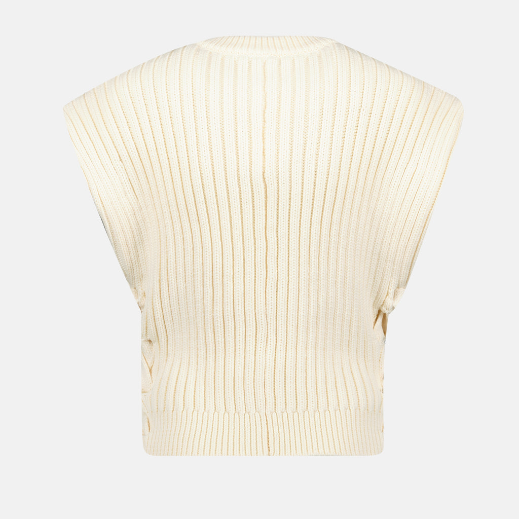 Maille Pull Dolpa à lacets Iro Blanc Femme