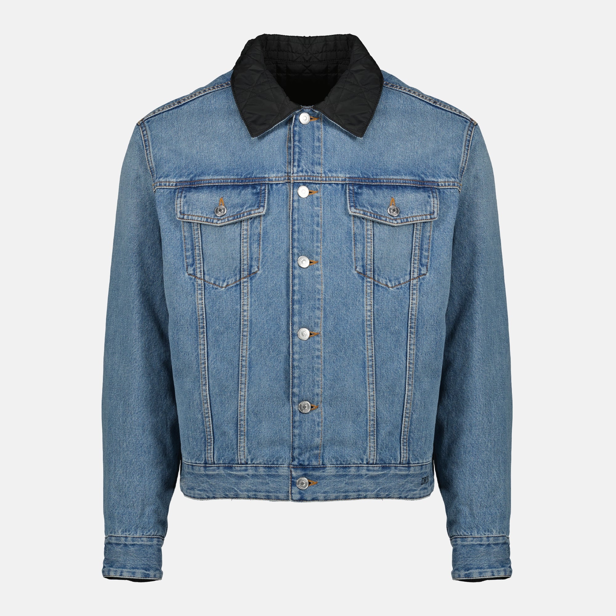 Bild des reversiblen Cannage-Jeansjacke für Herren von Dior - Saison Frühjahr-Sommer 2026 - Vorderansicht