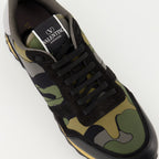 Baskets Baskets Rockrunner Valentino Garavani Kaki Homme