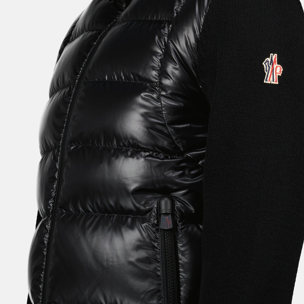 Image de l'article Cardigan zippé en laine de la marque Moncler Grenoble pour Homme - Saison Automne-Hiver 2025 - Vue détaillée_2