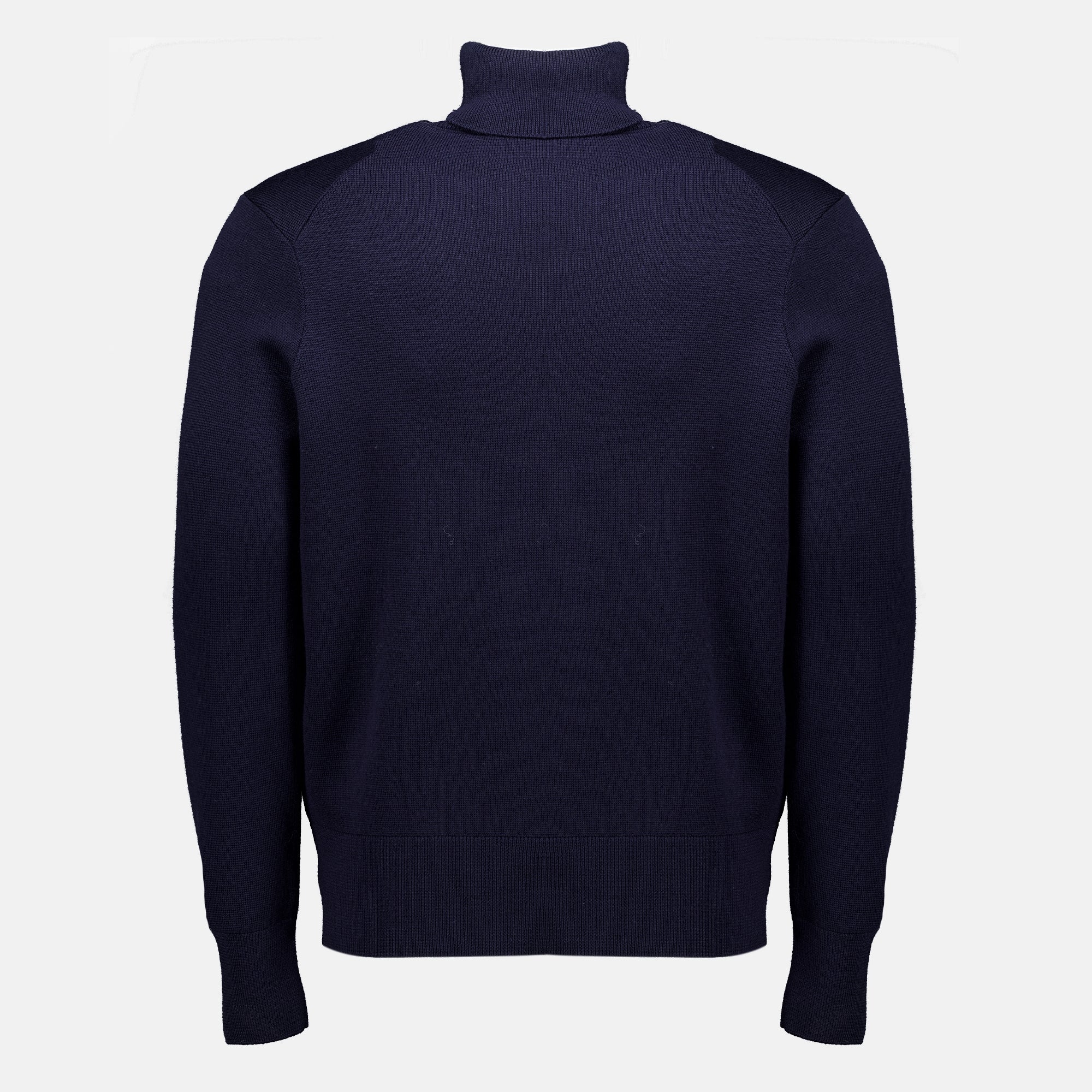 Maille Pull col roulé en laine bleu marine Ami PARIS Bleu foncé Homme