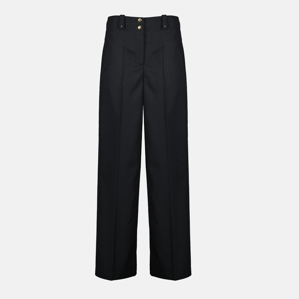 Pantalons Pantalon noir Moncler Noir Femme