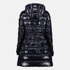 Manteaux Giacca in Piuma Courcelles di Lunghezza Media Moncler Bleu Femme
