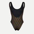 Beachwear Maillot de bain Fendirama Fendi Marron Femme
