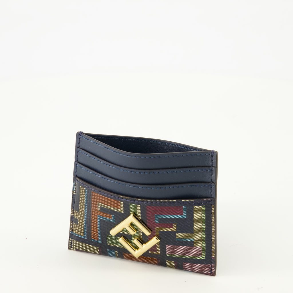 Image de l'article Portes-cartes FF Diamonds multicolore de la marque Fendi pour Femme - Saison Printemps-Été 2026 - Vue détaillée_2