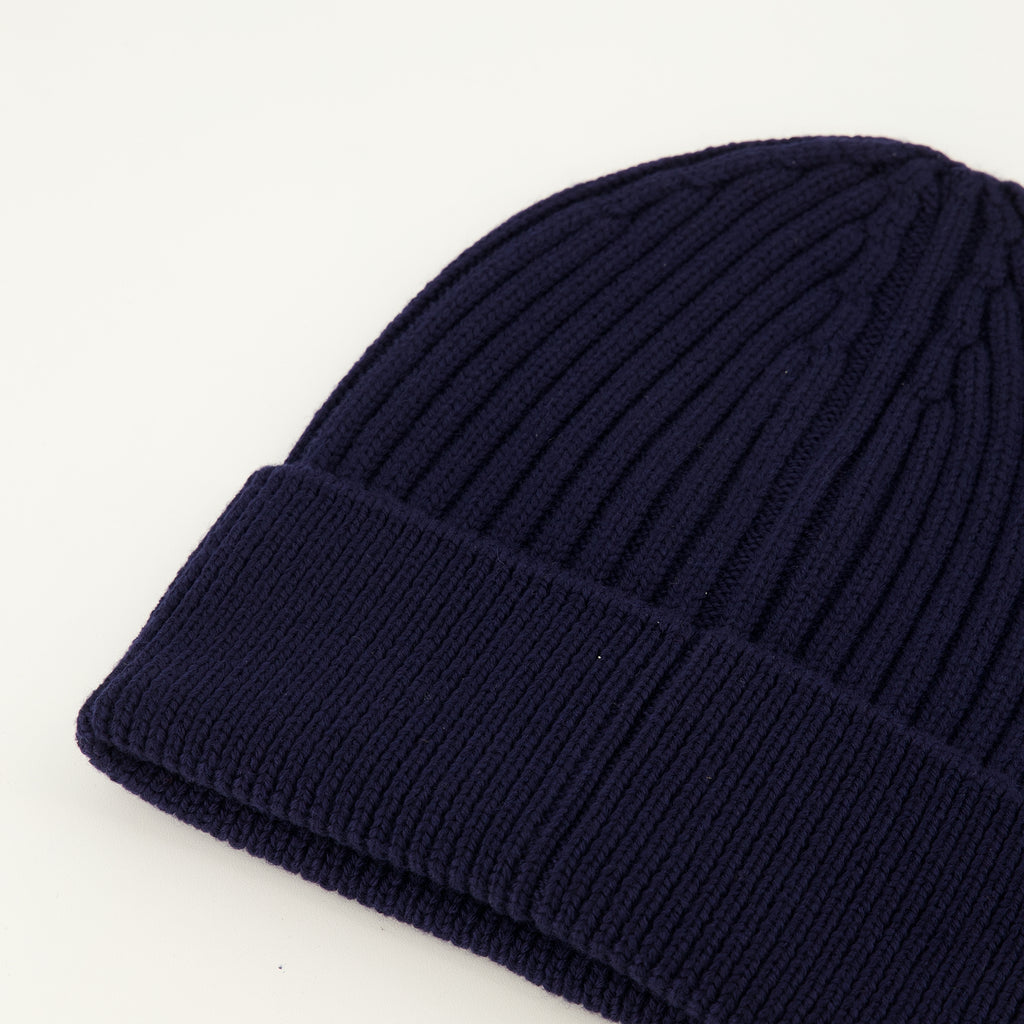 Chapeaux, casquettes et bonnets 네이비 블루 울 비니 Moncler Grenoble Bleu foncé Homme