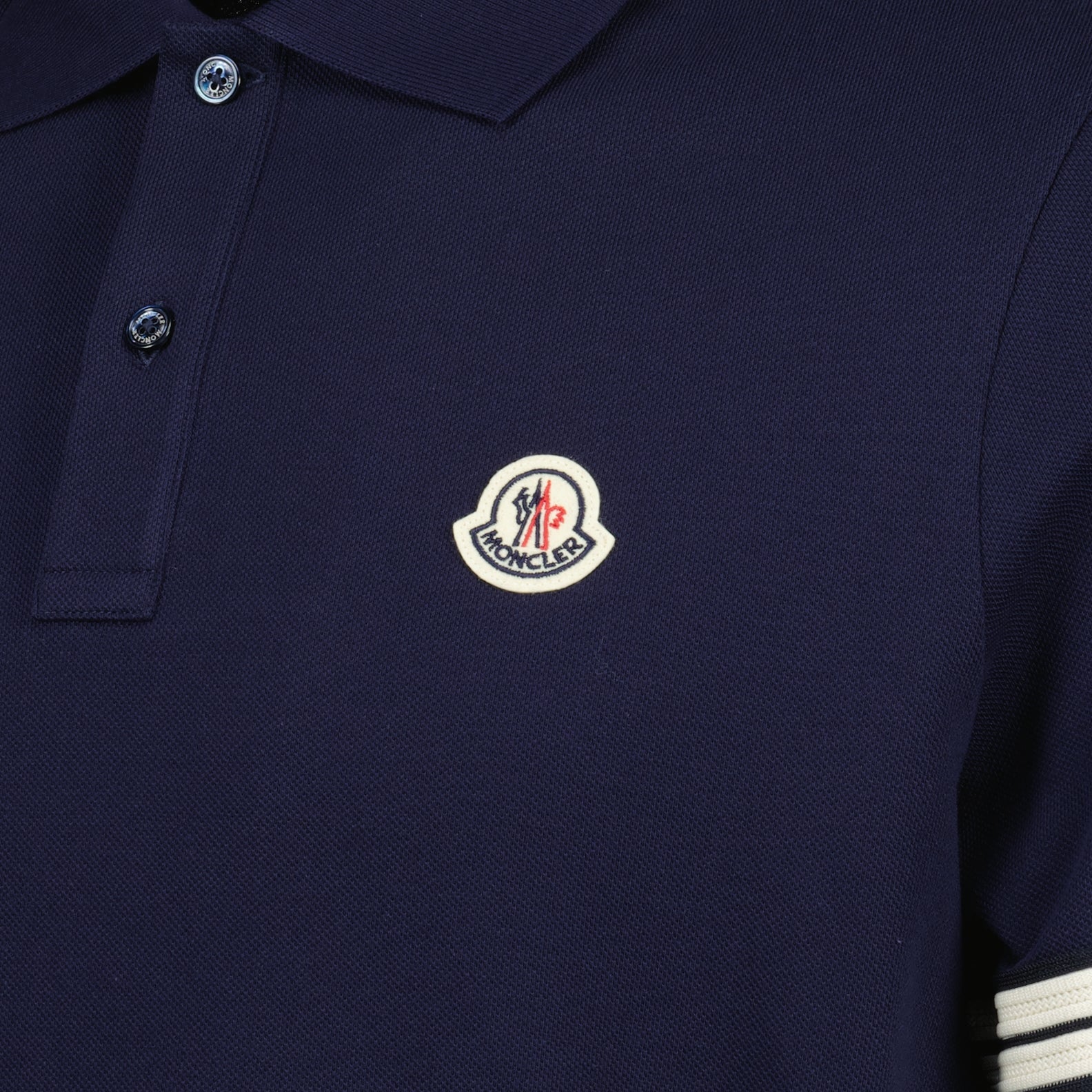 Polos Logo Polo Moncler azul oscuro Homme