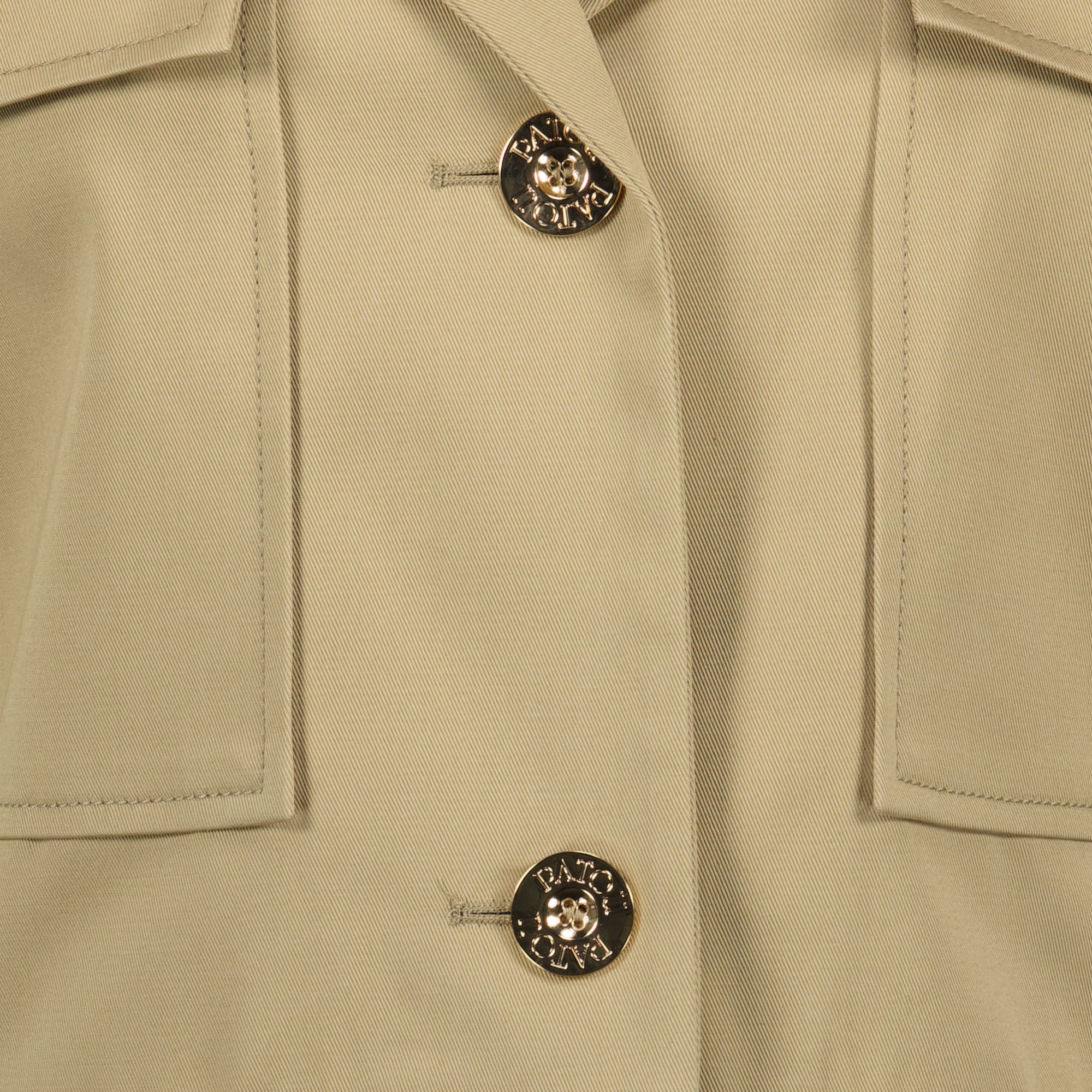 Image de l'article Veste courte beige de la marque Patou pour Femme - Saison Printemps-Été 2026 - Vue détaillée_2