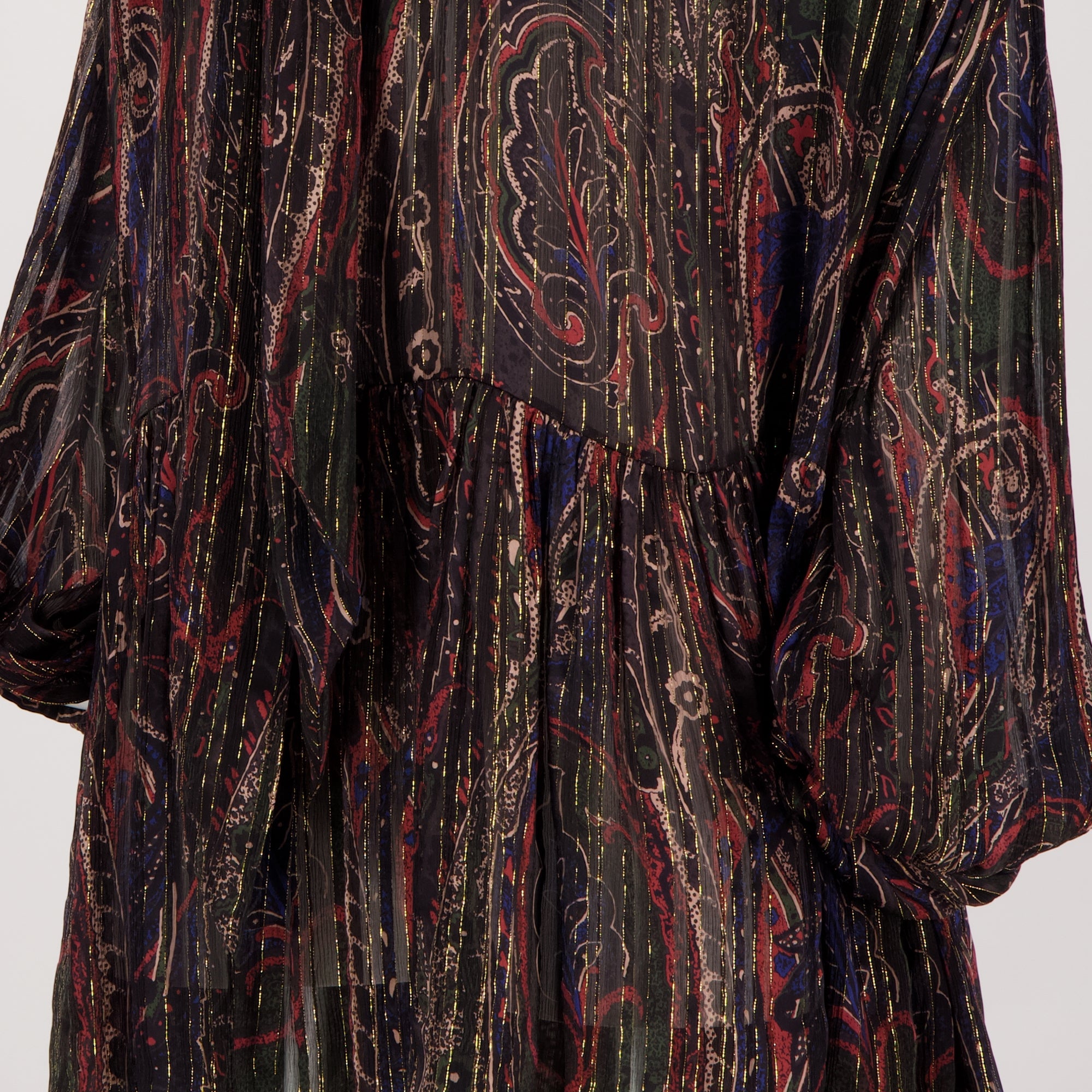 Kleider Lavalier Kleid Saint Laurent Lila Femme