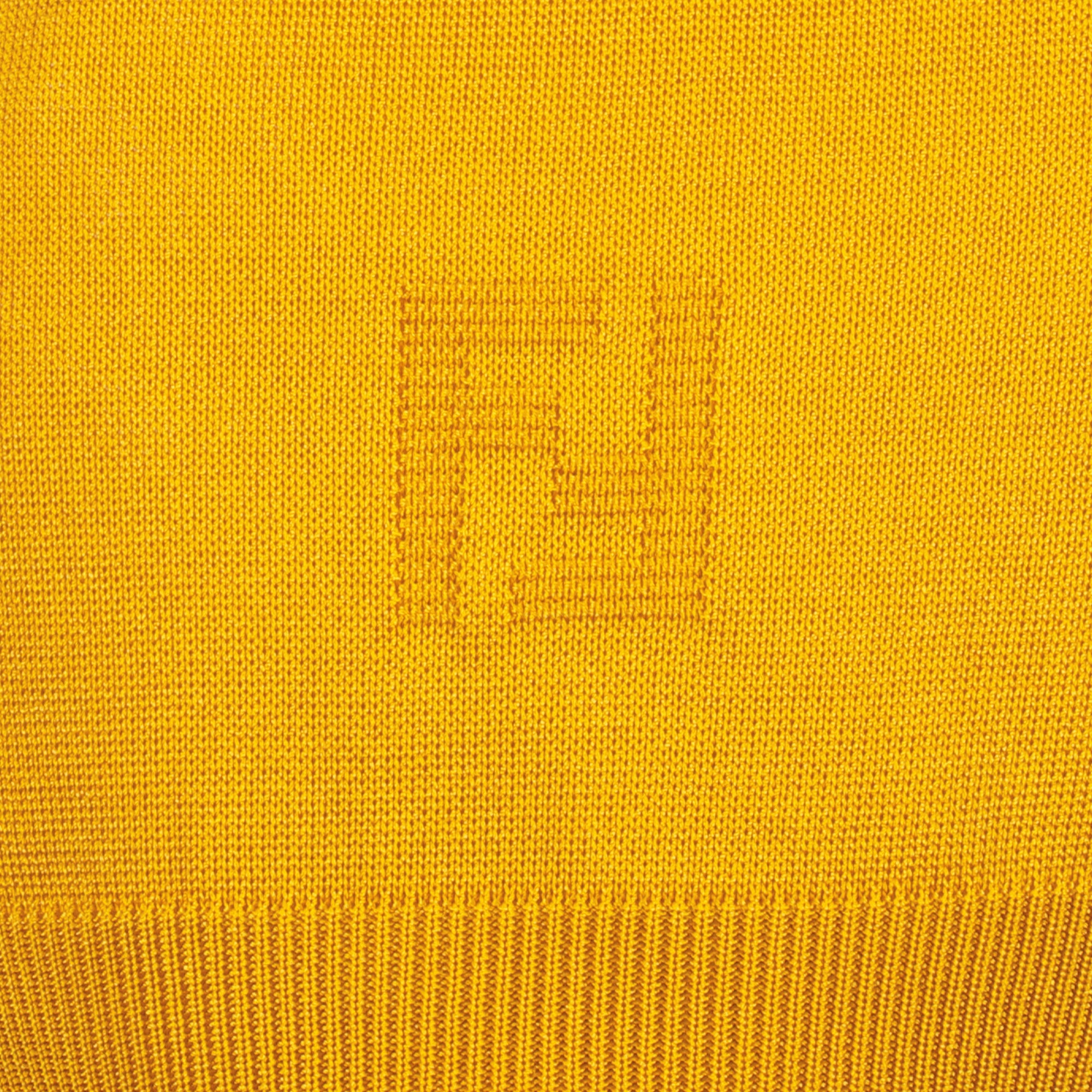 Polos Polo a rayas multicolor Fendi Jaune Homme