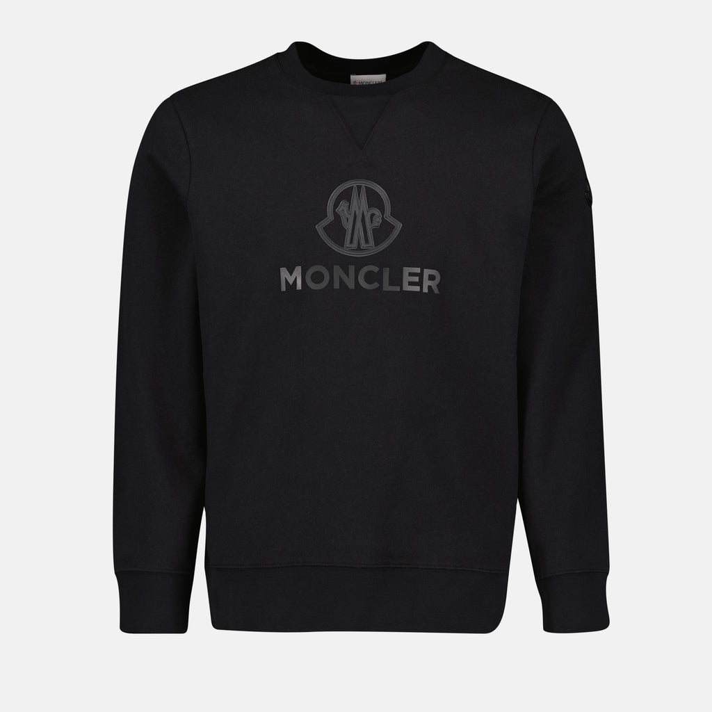 Sweatshirts Sweatshirt à logo Moncler Noir Homme