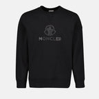 Sweatshirts Sweatshirt à logo Moncler Noir Homme