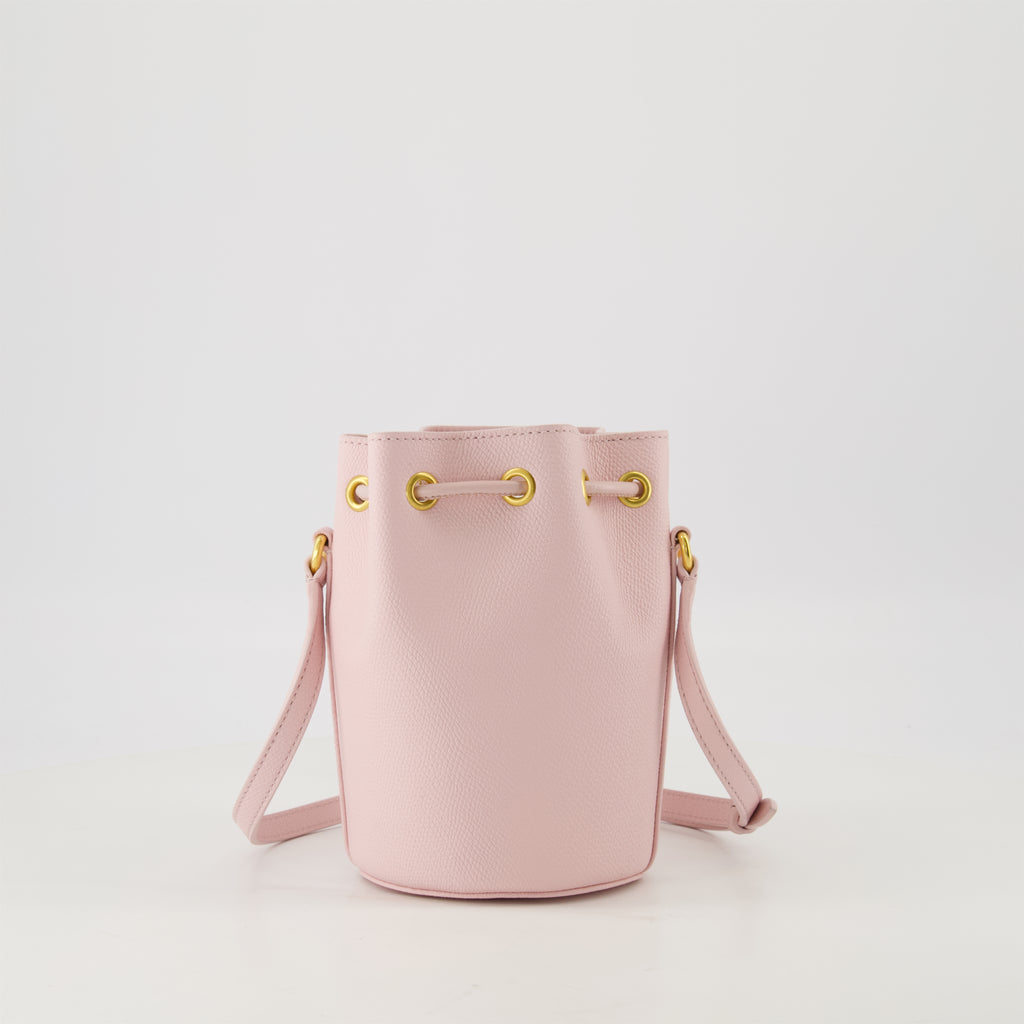 Beuteltaschen VLogo Mini Bucket Bag Valentino Garavani Rosa Frauen