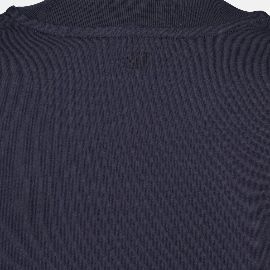 Camisetas T-shirt Ami de Coeur Tecido Ami PARIS Azul escuro Femme