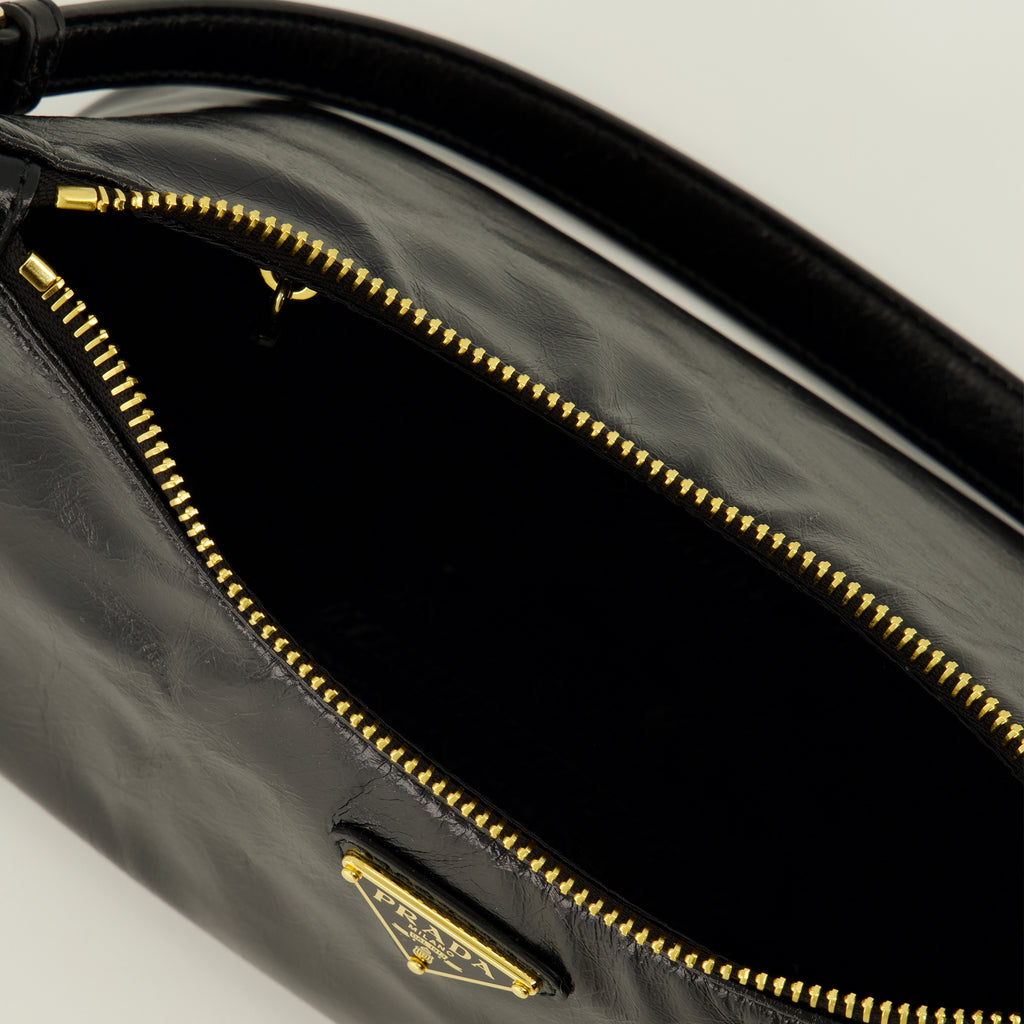Sacs à main et épaule Mini bolsa em pele Prada Noir Femme