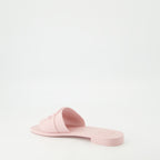 Zapatos abiertos Sandalias de Goma Basile Moncler Rosa Femme