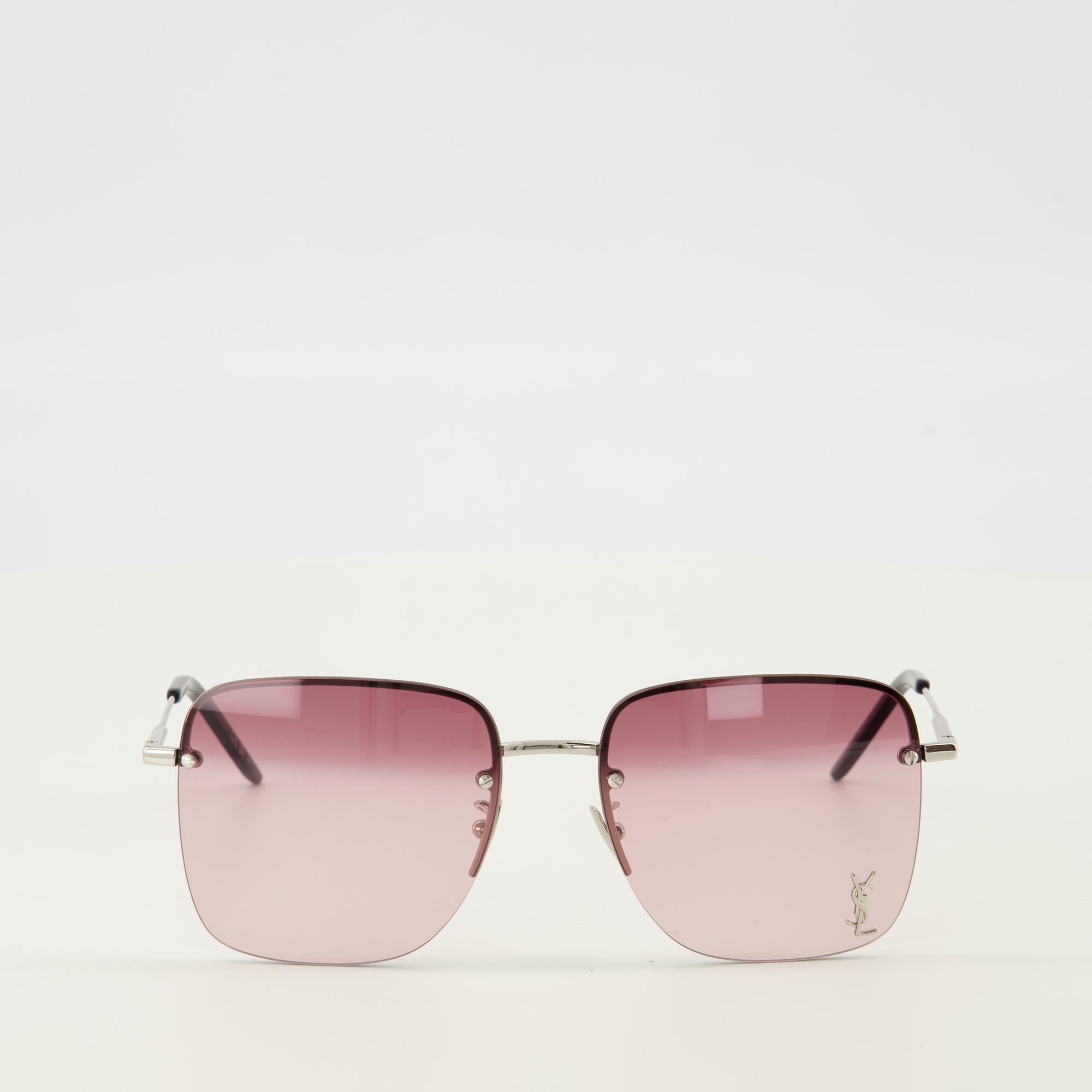 Image de l'article Lunettes de soleil SL312 M rose de la marque Saint Laurent pour Unisex - Saison Printemps-Été 2026 - Vue de Face