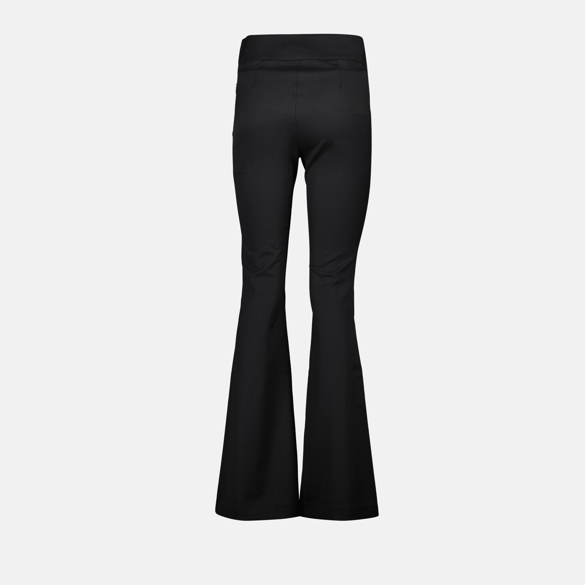Pants P-Erseur Flared Trousers Diesel Black Femme