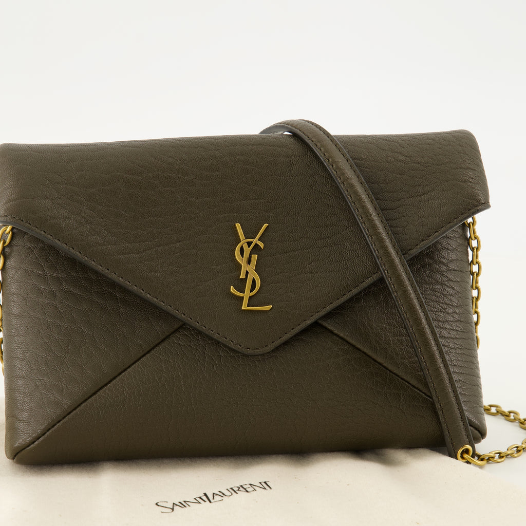 Sacs à main et épaule Pequena pochete Cassandre castanha Saint Laurent Marron Femme