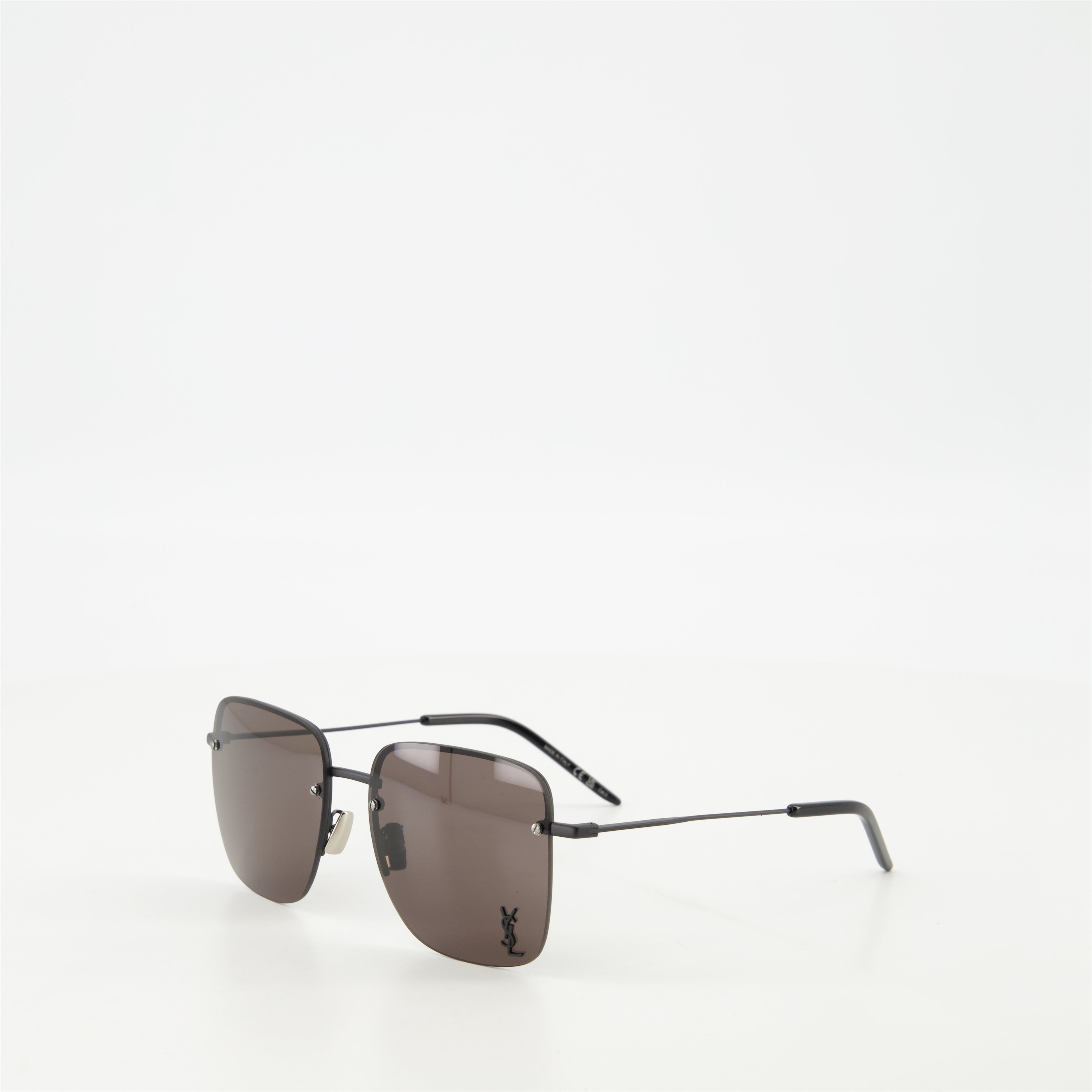 Lunettes Lunettes de soleil SL 312 M Saint Laurent Noir Unisexe