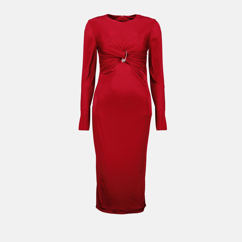 Vestidos Vestido de Cocktail Vermelho Versace Vermelho Femme