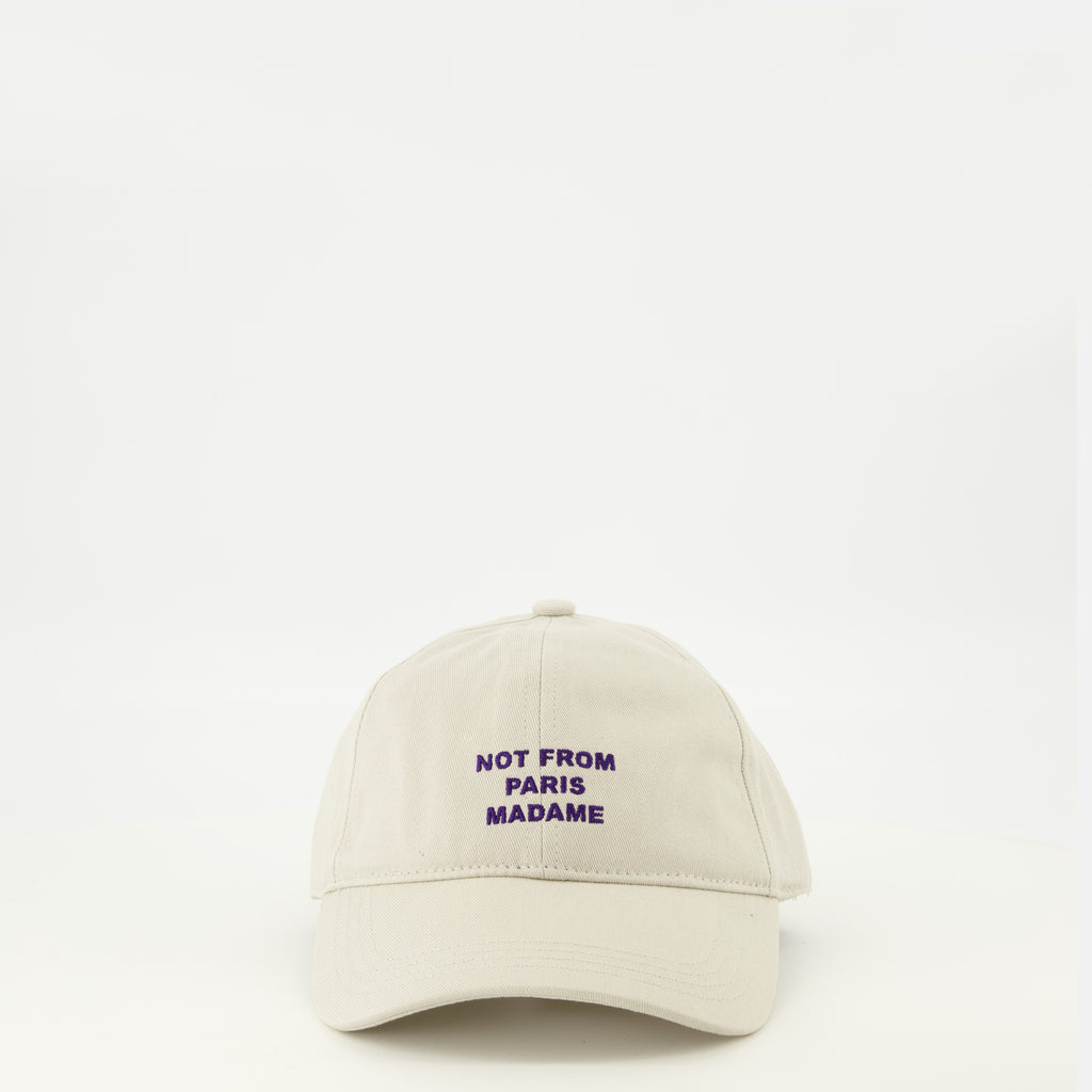 Chapeaux, casquettes et bonnets Graue Slogan-Kappe Drole De Monsieur Gris Homme