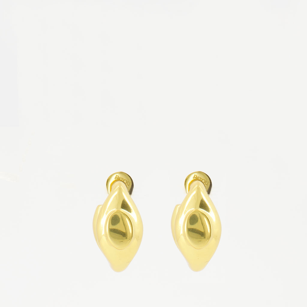 Image de l'article Boucles d'oreilles chevalière de la marque Patou pour Femme - Saison Automne-Hiver 2025 - Vue de Face