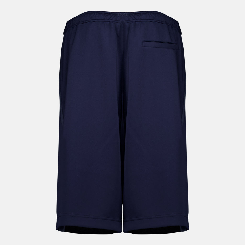 Shorts Marineblaue Jersey-Bermuda-Shorts Dior Bleu foncé Homme