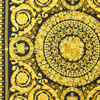 Écharpes, foulards et gants Foulard en soie Versace Jaune Femme