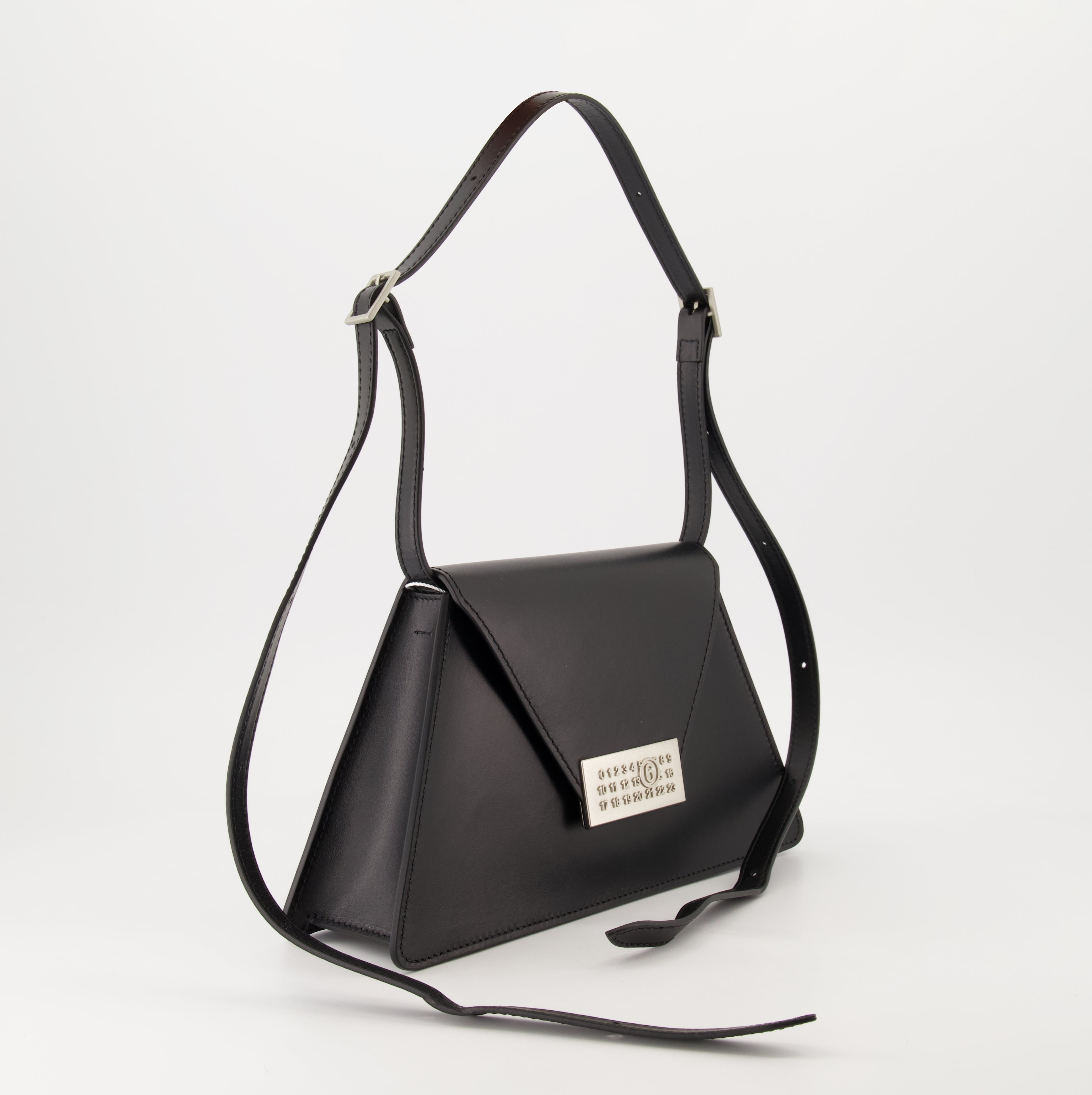 Umhängetaschen Sac bandoulière Numeric Mm6 Schwarz Femme