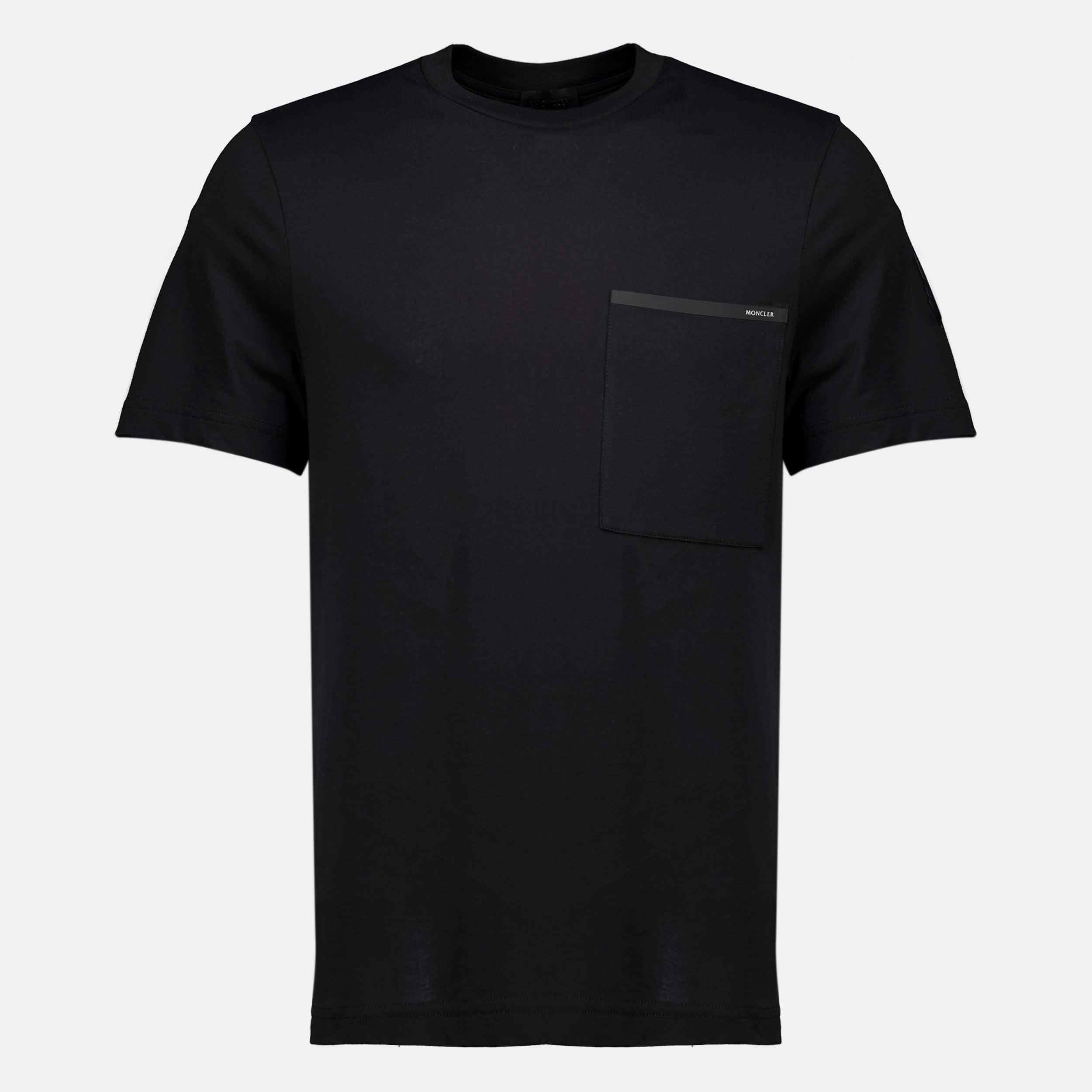 T-shirts T-shirt avec poche poitrine noir Moncler Noir Homme