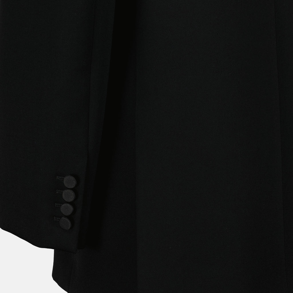 Vestes Veste blazer Saint Laurent Noir Femme