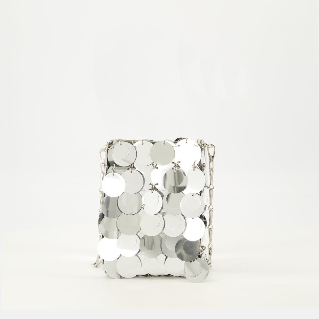 Bild des Mini Sparkle Bags der Marke Rabanne für Frauen - Herbst-Winter-Saison 2025 - Vorderansicht