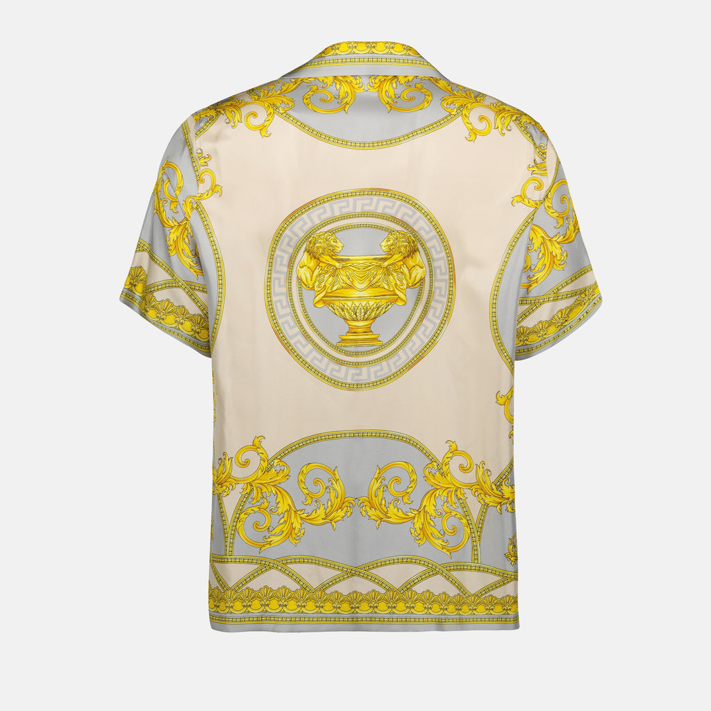 Camicie Chemise La Coupe des Dieux Versace Blu Homme