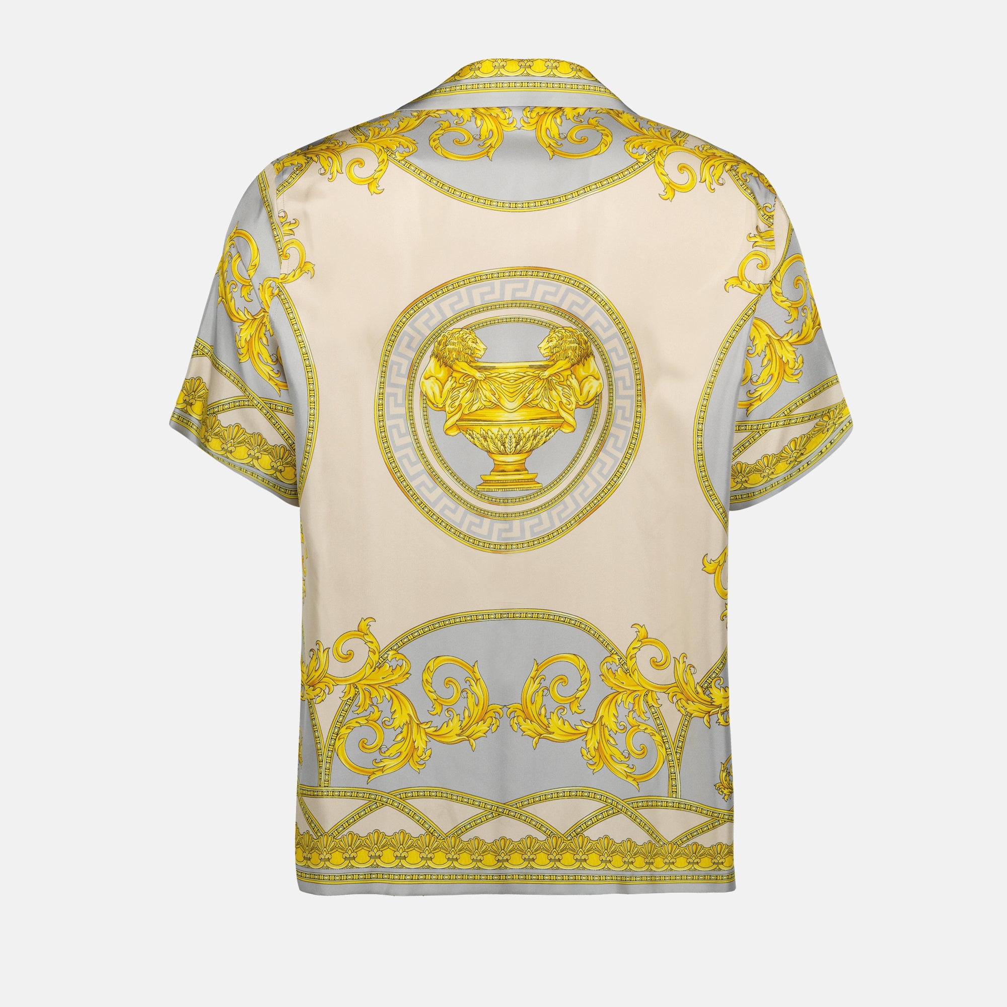 Hemden Chemise La Coupe des Dieux Versace Blau Homme