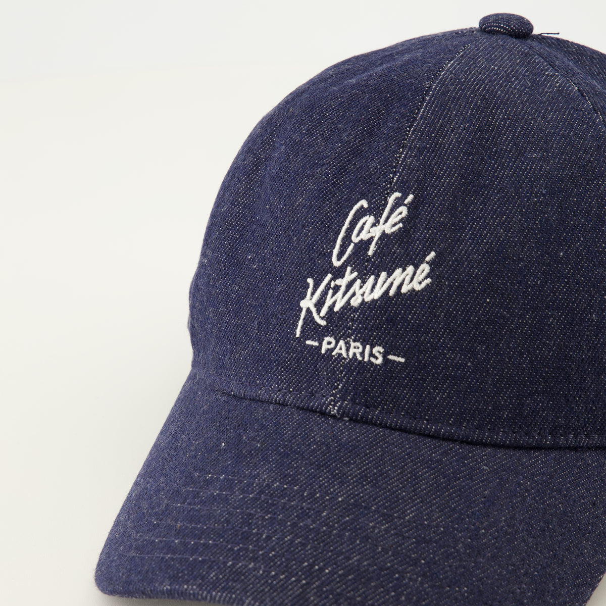 Chapeaux, casquettes et bonnets Casquette en denim bleu Maison Kitsune Bleu foncé Unisexe